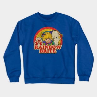 RETRO RAINBOW BRITE Crewneck Sweatshirt